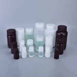 5ml-500ml PP marrone bottiglia di plastica per alimenti grado bottiglia vuota