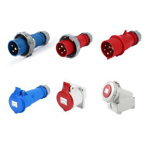 IP44 IP67 công nghiệp cắm ổ cắm 16A 32A Nam Nữ iec60309 cắm ổ cắm 3 pin 4 cực <span class=keywords><strong>5</strong></span> pin Wall Mount Bảng điều chỉnh gắn kết - Product Image 1