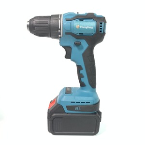 Sets of 4pcs <b>Power</b> <b>Tools</b> 20V Lithium Brushless Hammer Drill Angle Cordless Drill Wrench Combination Set Type a - Product Image 5