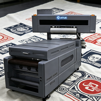 Nueva Impresora Digital DTF Económica de 60cm A1 para Camisetas, Máquina de Impresión de Telas por Inyección de Tinta Epson Automática para Papel Tapiz con 1 Año de Garantía
