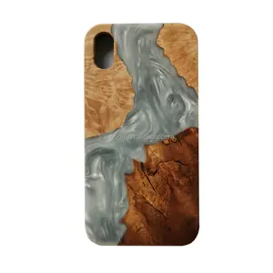 Fabrieksvervaardiging Hout Telefoon Case Tpu Rond Voor Iphone Samsung 13 Back Case