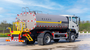 Camion-citerne Foton 4X2 de 14600L pour le nettoyage, le refroidissement et la lutte contre les incendies d'urgence – Ventes directes fabricant - Product Image 3
