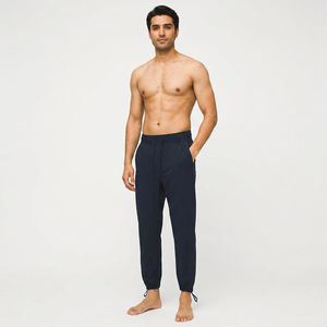 Pantalons pour hommes, pantalons pour hommes, 100% coton, pantalons décontractés pour hommes, nouveau design, pantalons à taille élastique, meilleur prix, pantalon pour adulte - Product Image 1