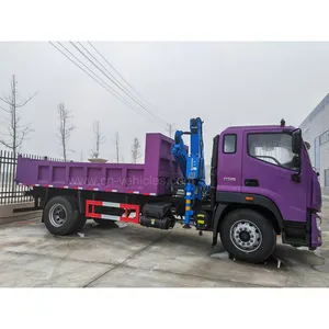 Dijual Foton Rowor Truck Mounted Crane 6.3 Ton Lipat Arm Crane