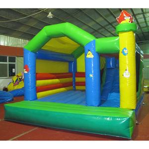 Château gonflable pour oiseaux, grande taille, couleur neutre, pour adultes, château gonflable bleu, château gonflable vert, combo gonflable - Product Image 6