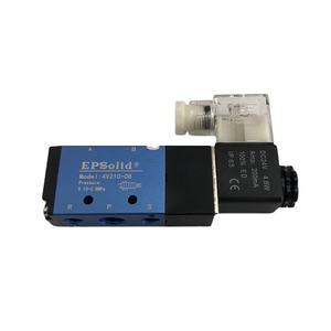 Katup Solenoid khusus 4V210-08 untuk mesin masker struktur <span class=keywords><strong>Pilot</strong></span> daya Manual - Product Image 1