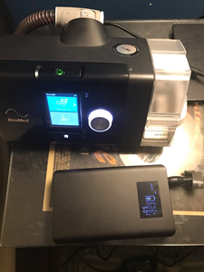 12V 24V 4A 3.75A 5A พลังงาน cpap พาวเวอร์แบงค์ไฟฟ้ากระแสตรง12โวลต์24โวลต์2.5A สำหรับ cpap <span class=keywords><strong>resmed</strong></span> <span class=keywords><strong>airsense</strong></span> 10 <span class=keywords><strong>11</strong></span>/aircurve 10/S9 - Product Image 2