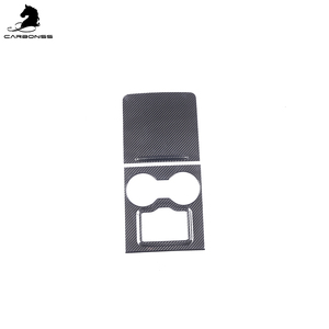 Cubierta de consola central para Tesla modelo 3 Y 2021, fibra de carbono seca, 2 unidades - Product Image 4