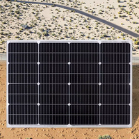 Top vente et production en usine poly 160w250w100w 130w prix du panneau solaire monocristallin EXW