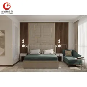 CGL品牌佛山厂家供应豪华设计的酒店项目卧室家具