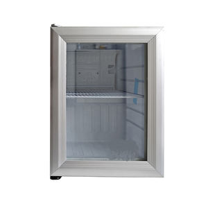 Réfrigérateur à bière commercial Oumeite SC21 21L, petit refroidisseur, vitrine de boissons, mini-réfrigérateur avec marbre et éclairage LED - Product Image 4