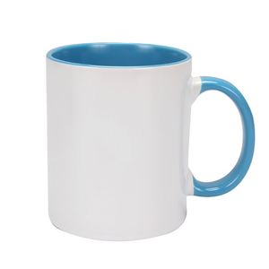 New Products 11Oz 15Oz Logo White Color Custom 11 15 Oz Ceramic Coffee Mug for Sublimation - Product Image 2