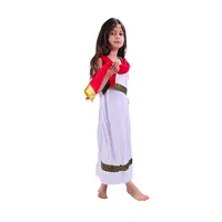 बच्चों के प्राचीन ग्रीक देवी रोमन राजकुमारी Cosplay पोशाक हेलोवीन वेशभूषा बच्चों के लिए लड़कियों