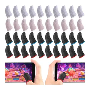 mobile gaming finger sleeve hand game touch screen professional breathable sweat-proof finger sleeve for gaming