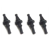 Rivets de fixation en silicone pour ventilateurs de PC, vis en caoutchouc anti-vibration, isolateurs de bruit pour ventilateurs de boîtier PC