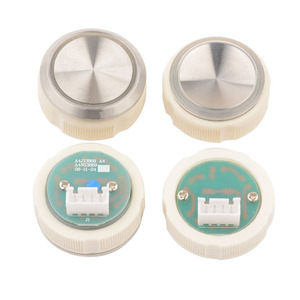 Nhà Máy bán hàng trực tiếp nút thang máy: a4j13868, nút tròn, a4n13869, bề mặt lõm phẳng, thích hợp cho hengda Fuji nhanh chóng - Product Image 2