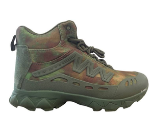 DFJB05 - Botas de Lona para Entrenamiento y Senderismo, Camuflaje de Verano, Color Caqui y Negro, Camuflaje CP, Camuflaje FG - Product Image 5