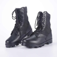 Bottes tactiques moulées en cuir véritable de haute qualité, vente en gros personnalisée directe d'usine