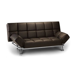 Ghế sofa giường gấp hiện đại khung kim loại, bọc da tổng hợp, đệm mút nhớt, 2 chỗ ngồi - Product Image 1
