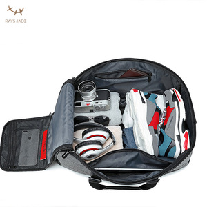 Sac pare-choc pliable unisexe, valise multifonctionnel, en Nylon imperméable, grande capacité, pour voyage du week-end, pour hommes et femmes - Product Image 4
