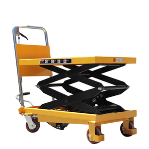 350Kg 770Lb Draagbare Hydraulische <span class=keywords><strong>Lift</strong></span> Tafelwagen Handmatige <span class=keywords><strong>Lift</strong></span> <span class=keywords><strong>Trolley</strong></span> Schaar Hefmachine - Product Image 2