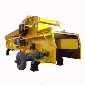 Wood Cutting Tree Stump Grinder Forestry Machinery Wood Chipper Wood Cutting Comprehensive Crusher