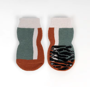 कुत्ते फैशन लुभावनी गैर-पर्ची वाटरप्रूफ रबर पु कपड़े आधुनिक खेल जूते और लैब्राडोर-ऑल-सीजन पालतू पहनने के लिए मोजे - Product Image 2