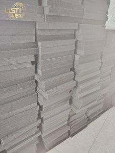 En stock, panneau acoustique ignifuge B1, 100% feutre de fibres de polyester, haute densité 4000g/m², 25mm, panneau mural absorbant le son - Product Image 4