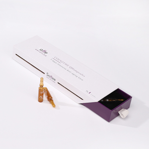 กล่องของขวัญขวดน้ำหอมหรูหราออกแบบได้ตามต้องการวัสดุรีไซเคิลเคลือบยูวีเคลือบผิวด้านปั๊มกล่องแข็ง-วันวาเลนไทน์ - Product Image 5