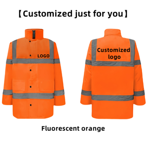 FUYI Chaqueta de trabajo para hombre Camisa de uniforme Alta calidad Durable Impermeable Reflectante OEM Ropa de trabajo estándar internacional - Product Image 3