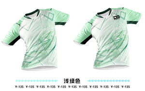 Kaos Badminton Gradasi Pink Muda Custom Logo OEM ODM, Cetak Sublimasi, Pakaian Olahraga Bernapas untuk Latihan - Product Image 4