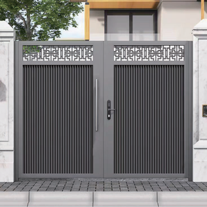 Système de contrôle d'automatisation d'entrée sécurisée à déplacement rapide avec option de couleur personnalisée et services de soutien intégrés, porte coulissante en aluminium - Product Image 1