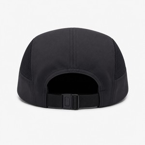 Gorra Snapback de 5 Paneles con Parche de Cuero Sintético y Logotipo Personalizado al por Mayor, Gorro de Invierno Ajustable con Visera Plana y Forro Polar Cálido para Unisex - Product Image 5