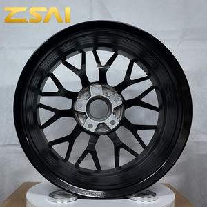 Rines de Aleación de 17 18 19 20 Pulgadas en Negro Brillante, Fabricados por Flujo, 5X112 5X120, Cóncavos, para Automóviles de Pasajeros BMW 826M E46 E60 E90 M3 M5 - Product Image 6