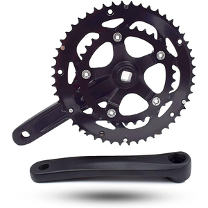 Guarnitura 9 velocità ruota dentata 40T/44T Mountain Bike guarnitura bicicletta manovella - Product Image 4