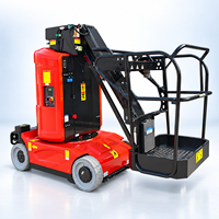 Plateforme élévatrice verticale automotrice portable Berui Electric Power, hauteur de travail 11,2 m, portée en acier 3 m