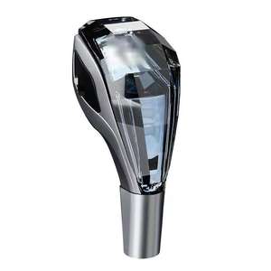 Perilla de cambio de marchas de cristal LED de alta calidad para Toyota BMW <span class=keywords><strong>HYUNDAY</strong></span> NISSAN entrega rápida 8 10 12MM <span class=keywords><strong>5</strong></span> 6 PRND perilla de cambio de manija de rosca - Product Image 2