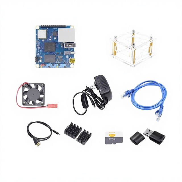 SY Chips Original Genuine Orange Pi Zero 3 Development Board 1GB 1.5GB 2GB 4GB Allwinner H618 Motherboard Linux System Board