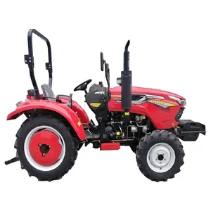 Shuangli trator de agricultura, 15hp 18hp 25hp 30hp 40hp 50hp quatro rodas 4*4 diesel mini trator 4x4 fazenda trator para