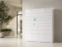 Casillero Inteligente para Paquetes con Pantalla Táctil, Caja de Entrega Modular para Vestíbulo de Oficina, Apartamento y Negocios de Alquiler - 2026