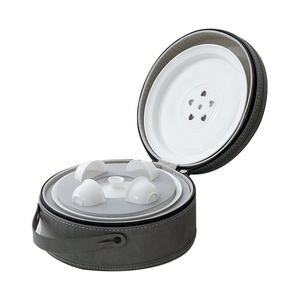 İnce duvarlı Kemik Çini Çay Seti 3 inç Gaiwan 8 inç Tepsi Taşınabilir Açık Hava Seyahat Chaoshan Gongfu Çay Seti Modern Minimalist Tasarım - Product Image 5
