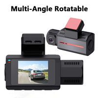 2025 nouvelle caméra DVR de voiture 5K double objectif 5K + 2K caméra de boîte noire avant et arrière avec résolution 1080p et 5G Wifi noir Dashcam