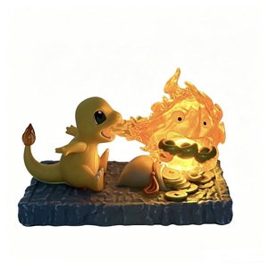 Figura Luminosa de Anime de Charmander, Calcifer y El Castillo Ambulante de Howl, Producto de Decoración para Escritorio - Product Image 2