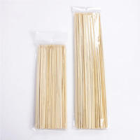 Brochettes en bambou écologiques de qualité supérieure, conformes aux normes d'exportation, avec logo personnalisé, pour usage domestique et en restaurant, couverts en bambou de haute qualité