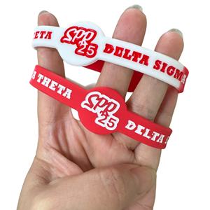 Bracelets promotionnels en silicone écologiques personnalisés de Grèce, très demandés, cadeaux personnalisés de haute qualité, bracelets créatifs - Product Image 4