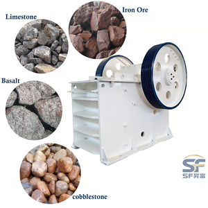 Concasseur à mâchoires double à levier classique Reborn PE-500 *750 avec moteur et roulement, capacité max. 110 t/h pour l'exploitation minière et la construction - Product Image 6