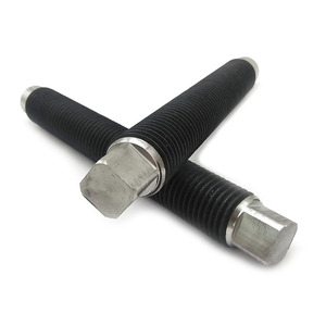 Clou à bout <span class=keywords><strong>cylindrique</strong></span> en acier et carbone, boulon épaissi M12 avec écrou, 1 pièce, vente en gros, usine - Product Image 5