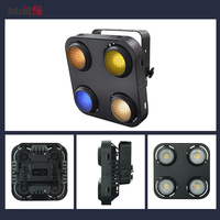 Luces de Proyección LED COB 4x90W RGB IP65 Impermeables DMX512 de Amplio Alcance para Escenarios, Conciertos y Exteriores