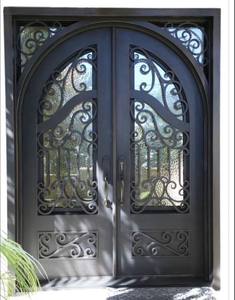 Griglie Decorative <span class=keywords><strong>per</strong></span> Ingresso Principale <span class=keywords><strong>di</strong></span> Villa <span class=keywords><strong>di</strong></span> Lusso, Porta in Ferro Battuto - Product Image 6