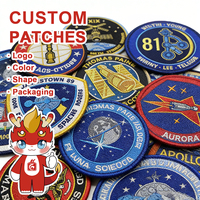 HEUREUX CADEAU En Gros Logo Personnalisé Broderie Lettre Patchs Fer Sur La Chaleur Presse Patchs Coudre Sur Lettres Badges Pour Chapeau Et Vêtements